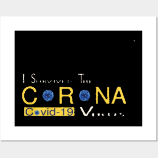 Corona-virus Posters and Art